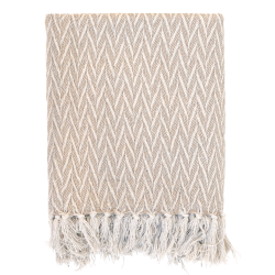 Aix Plaid af overskudsgarn