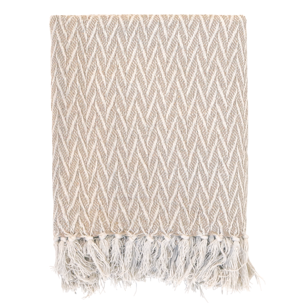 Aix Plaid af overskudsgarn