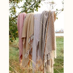 Aix Plaid af overskudsgarn