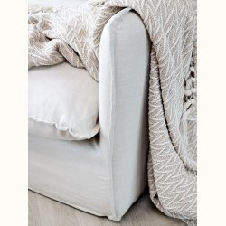 Aix Plaid af overskudsgarn