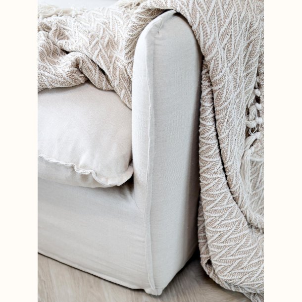 Aix Plaid af overskudsgarn