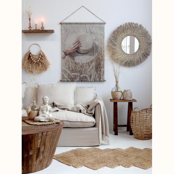 Aix Plaid af overskudsgarn