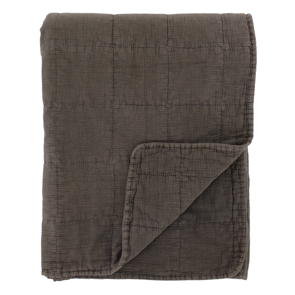 quilt i bomuld 130x180 cm mocca
