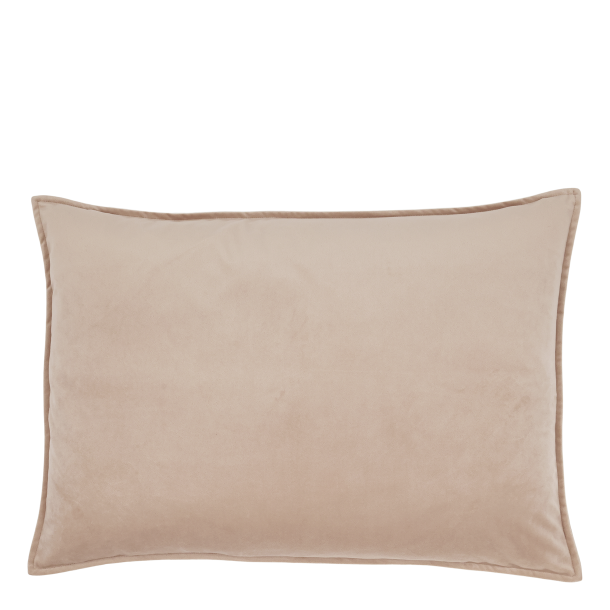 Aix pudebetr�k i st�vet rosa velour p� stol