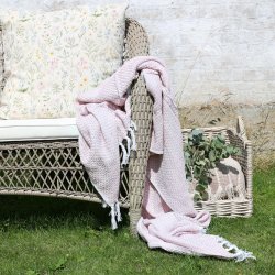 Aix Plaid af overskudsgarn