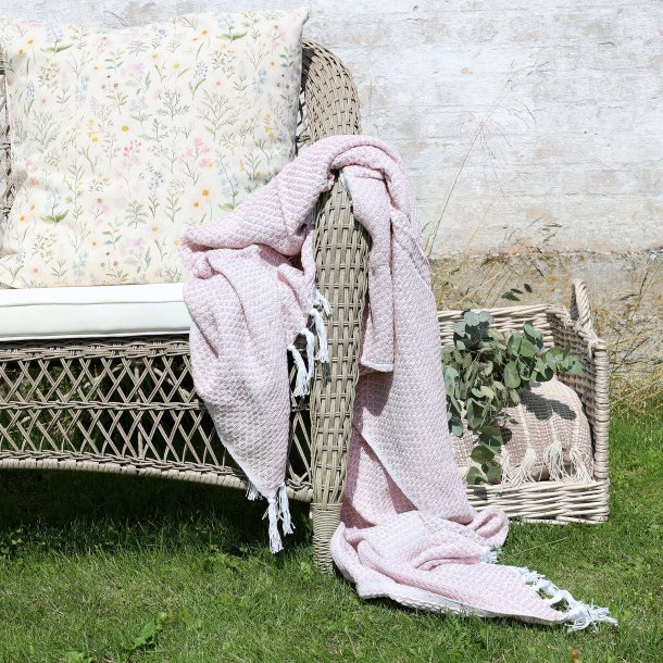 Aix Plaid af overskudsgarn