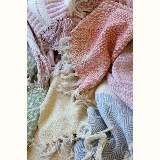 Aix Plaid af overskudsgarn