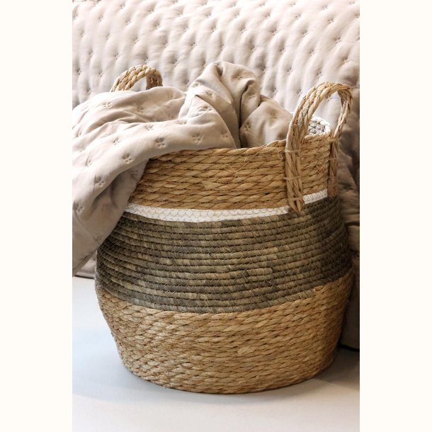 Quilt i h�r i kurv