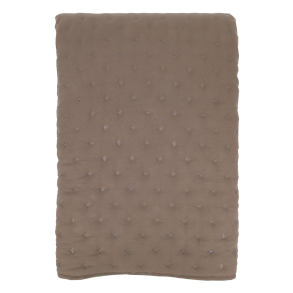 Aix Soft quilt senget�ppe i valn�d