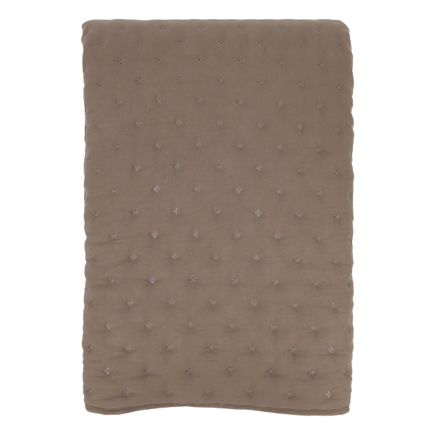 Aix Soft quilt senget�ppe i valn�d