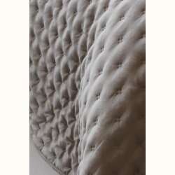 Quilt senget�ppe i latte detalje