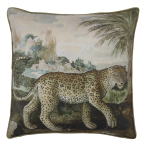 Aix pudebetr�k med leopardprint