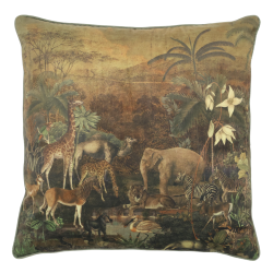 Aix pudebetr�k med dyreprint safari-motiv