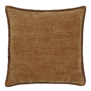 Aix pudebetr�k chenille med spejkant i clay