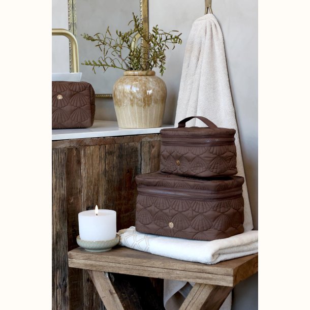 Toilettaske coffee til badev�relse