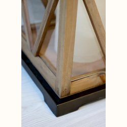 Lanterne m. dekor s�t af 2