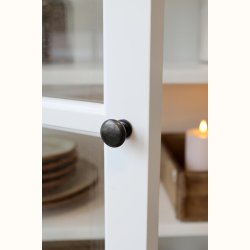 Marseille Vitrineskab m. 4 l�ger &amp; hylder