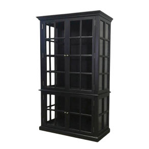 Marseille Vitrineskab m. 4 l�ger & hylder