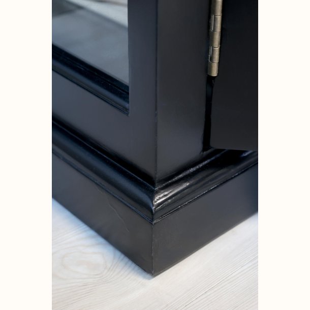 Marseille Vitrineskab m. 4 l�ger &amp; hylder