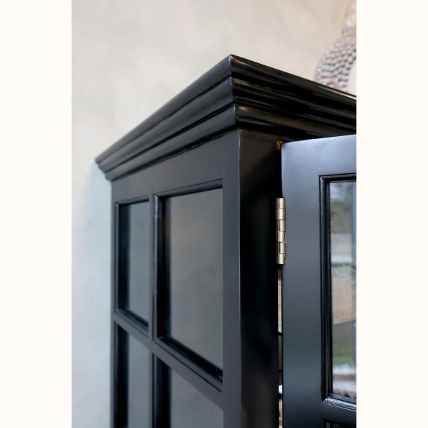 Marseille Vitrineskab m. 4 l�ger &amp; hylder