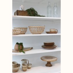 Marseille Vitrineskab m. 8 l�ger &amp; hylder