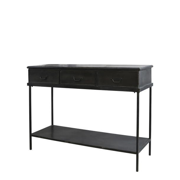 Konsolbord m. 3 skuffer