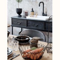 Konsolbord m. 3 skuffer