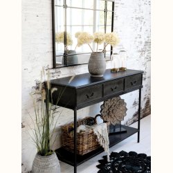 Konsolbord m. 3 skuffer