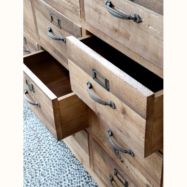 K�bmandsdisk p� hjul m. 20 skuffer