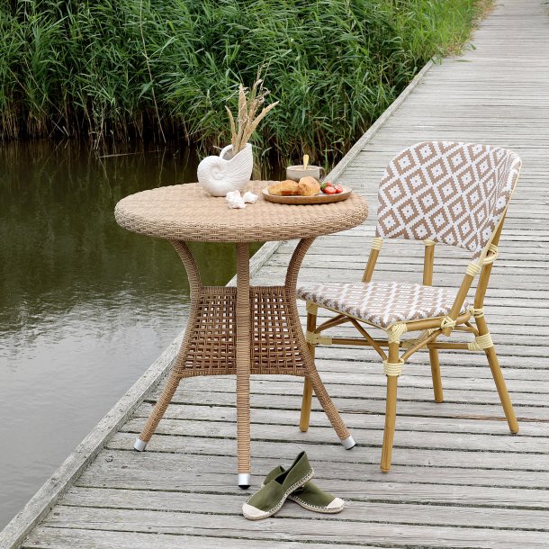 bistrostol til altan og terrasse cafe stil