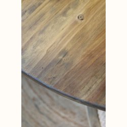 Spisebord m. sammenklappelige stel