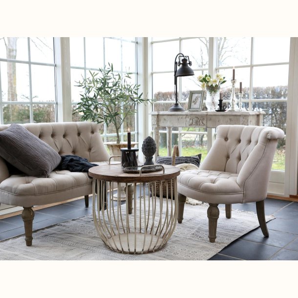 Sofabord m. tr�l�g s�t af 2