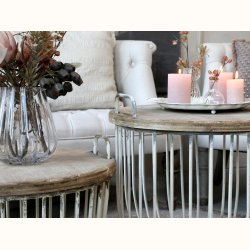 Sofabord m. tr�l�g s�t af 2