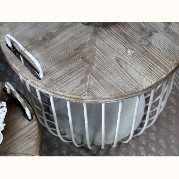 Sofabord m. tr�l�g s�t af 2