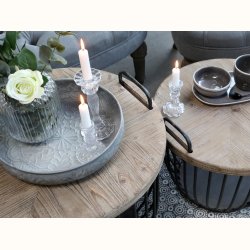 Sofabord m. tr�l�g s�t af 2