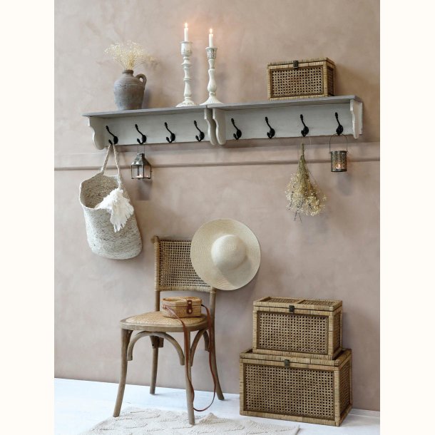 Spisebordsstol m. flets�de &amp; ryg