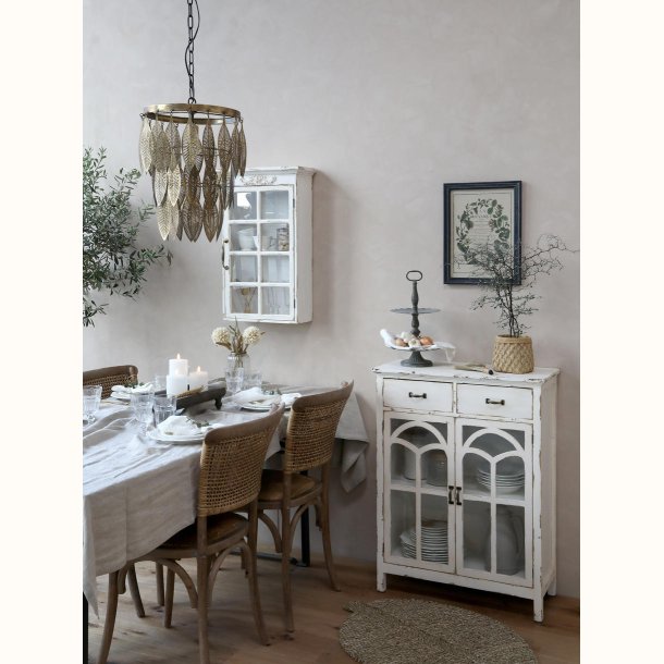 Spisebordsstol m. flets�de &amp; ryg