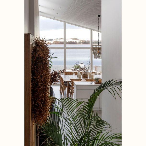 Spisebordsstol m. flets�de &amp; ryg