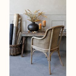 Gl. fransk Stol m. flet