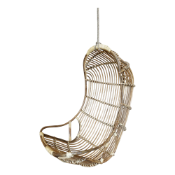 h�ngestol i natur rattan til indend�rs og udend�rs brug