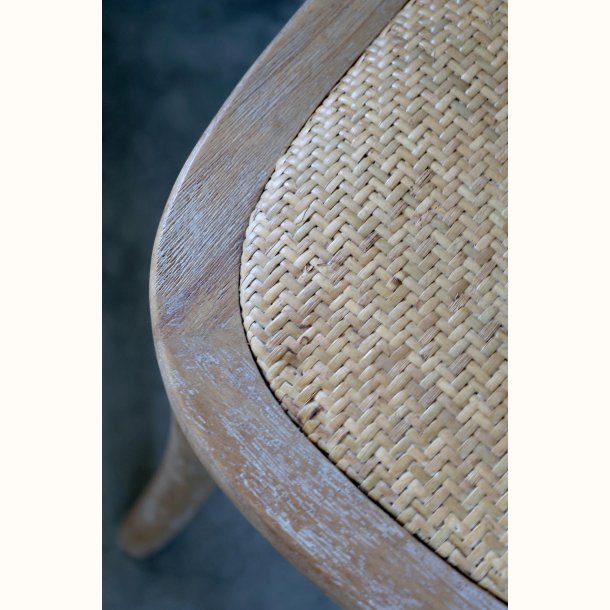 Fransk Spisebordsstol m. flets�de