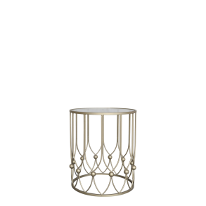 Sidebord m. glasplade