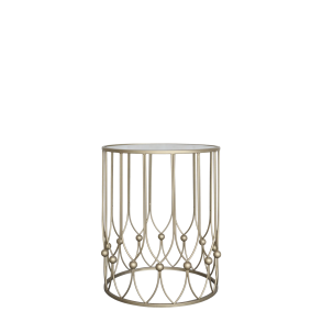 Sidebord m. glasplade