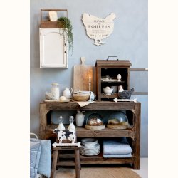 Skab til v�g m. 1 l�ge