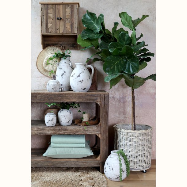 Skab til v�g m. 2 l�ger