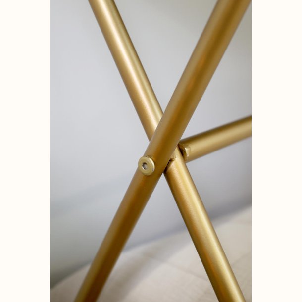 Antique messing stel til entr�bord i tidl�st design