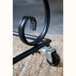 detalje af hjul og stel