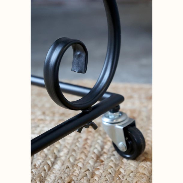 detalje af hjul og stel