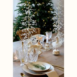 Klare prismer p� juletr� ved julebord