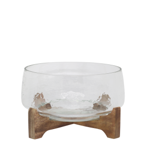 glasfad p� tr�holder klar natur